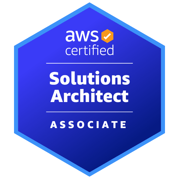 AWS AWS Certified Solutions Architect - Associate badge